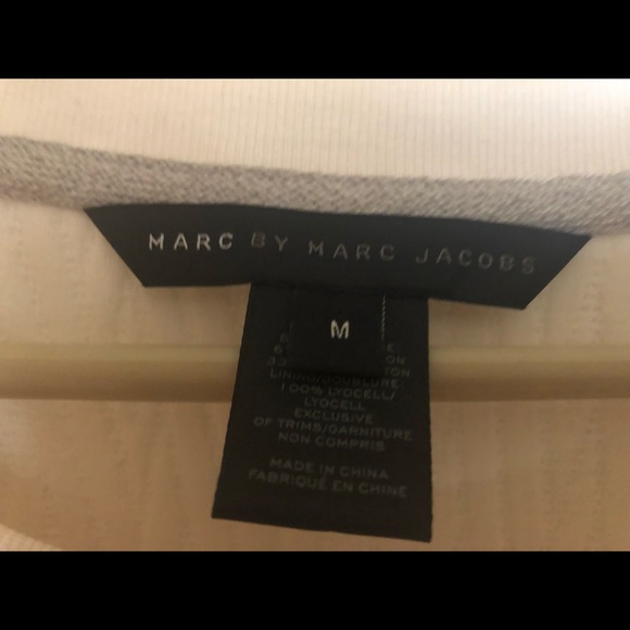 Marc by Marc Jacobs white/cream shift dress - Picture 3 of 4